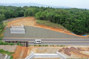 金沢田鶴浜線 朱鷺の台跨道橋A2橋台
